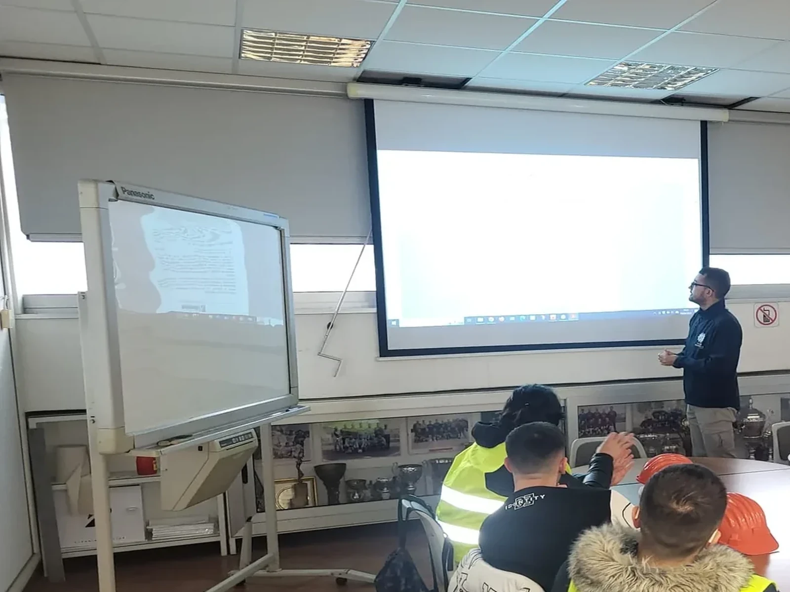 Sessione di formazione tecnica in aula